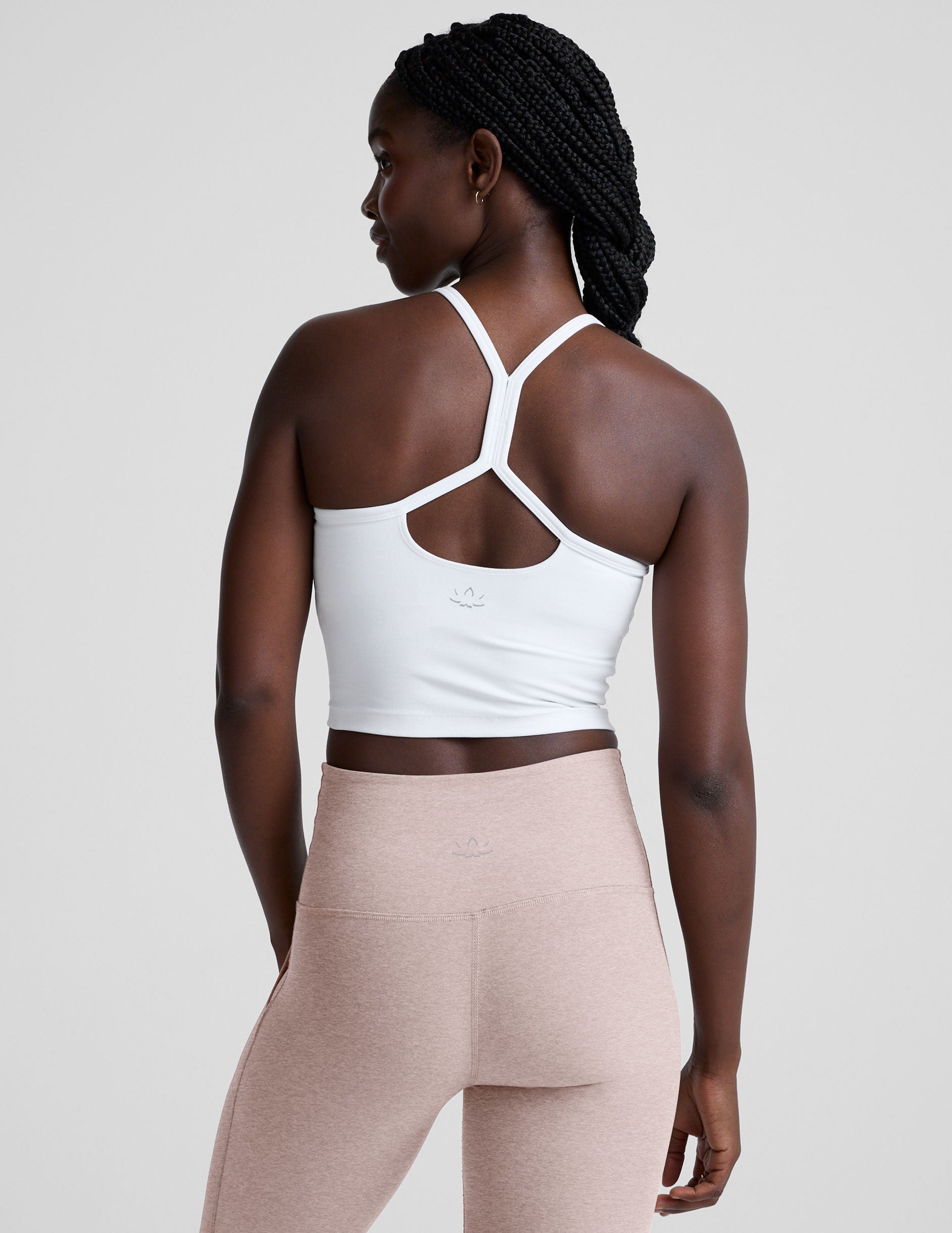 Spacedyea?¡é Slim Racerback Cropped Tank