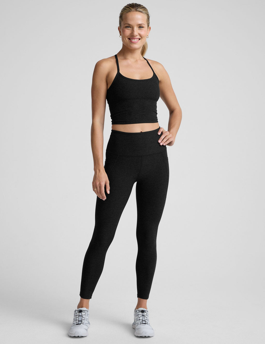 Spacedye? Slim Racerback Cropped Tank