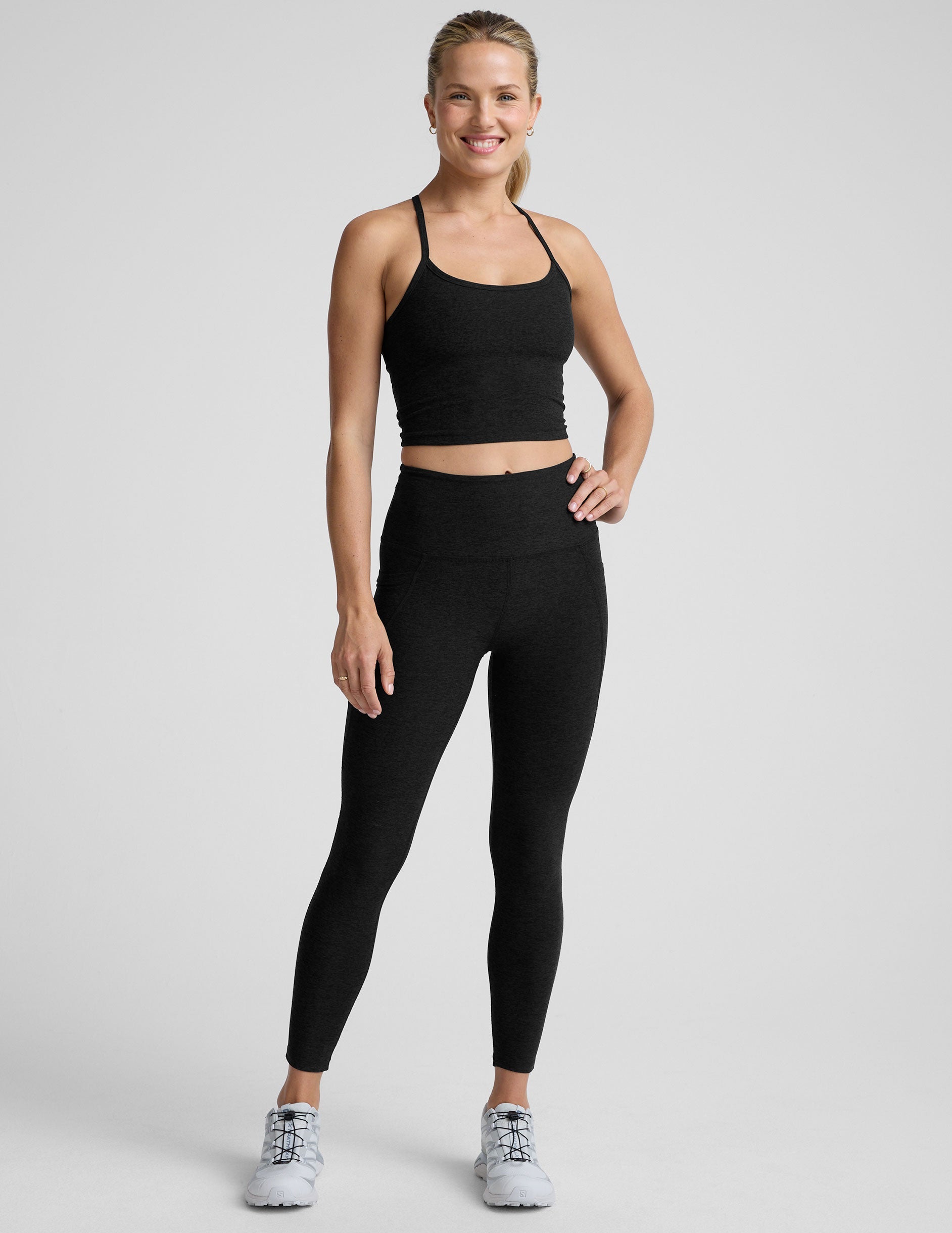 Spacedye? Slim Racerback Cropped Tank