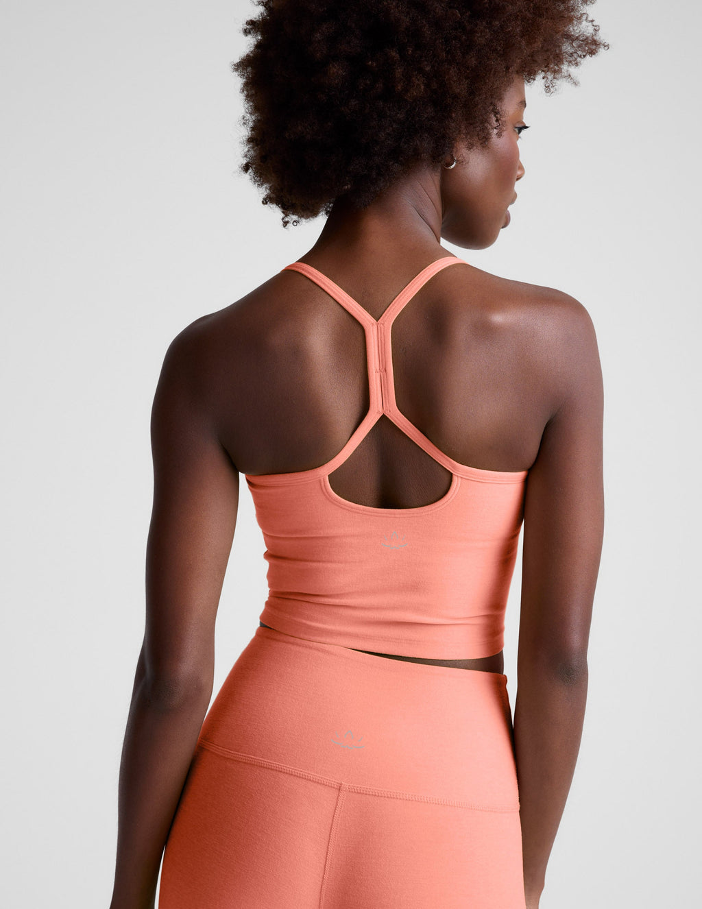 Spacedyeâ„?Slim Racerback Cropped Tank