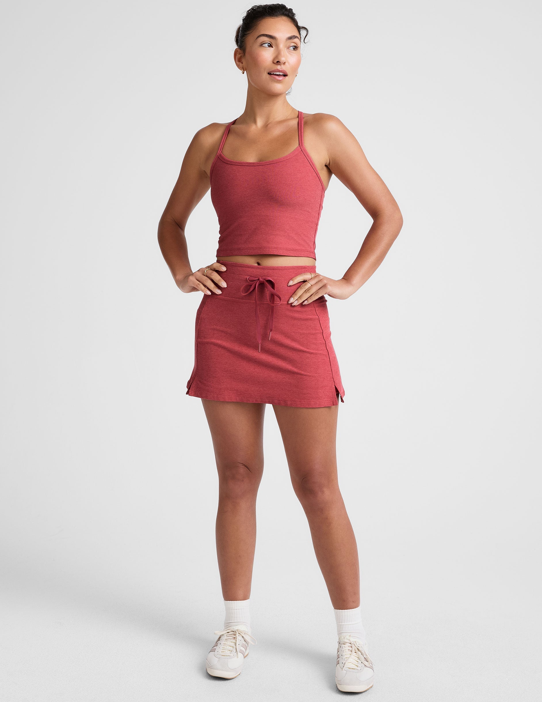 Spacedye? Slim Racerback Cropped Tank
