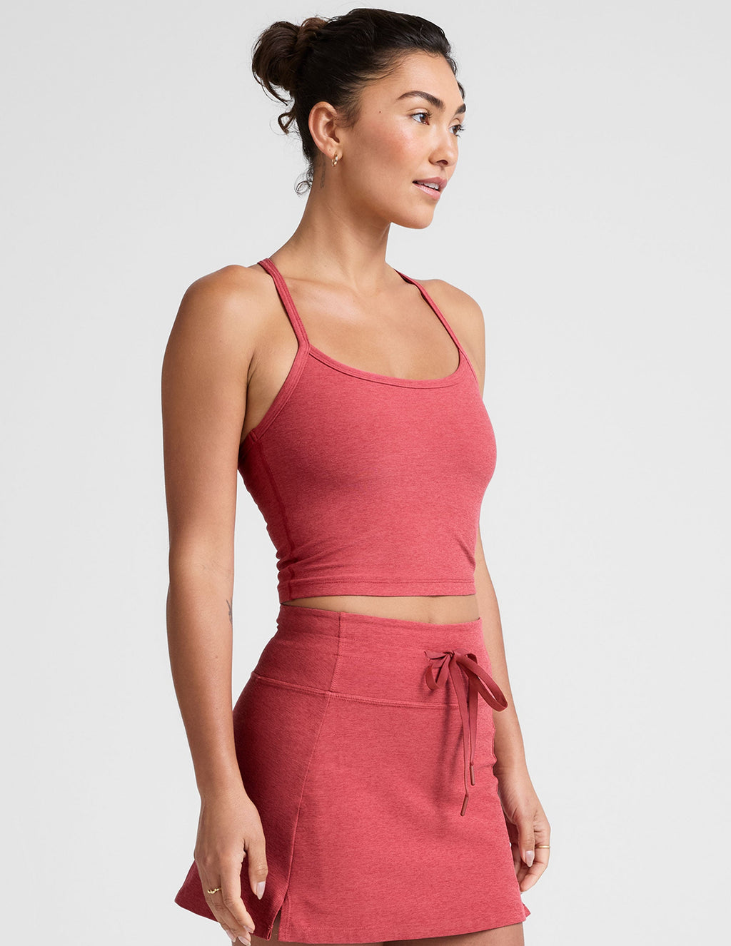 Spacedye? Slim Racerback Cropped Tank