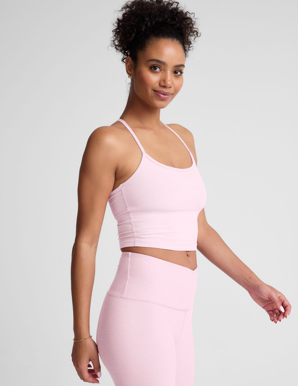 Spacedye? Slim Racerback Cropped Tank