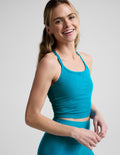 Spacedyeâ„?Slim Racerback Cropped Tank