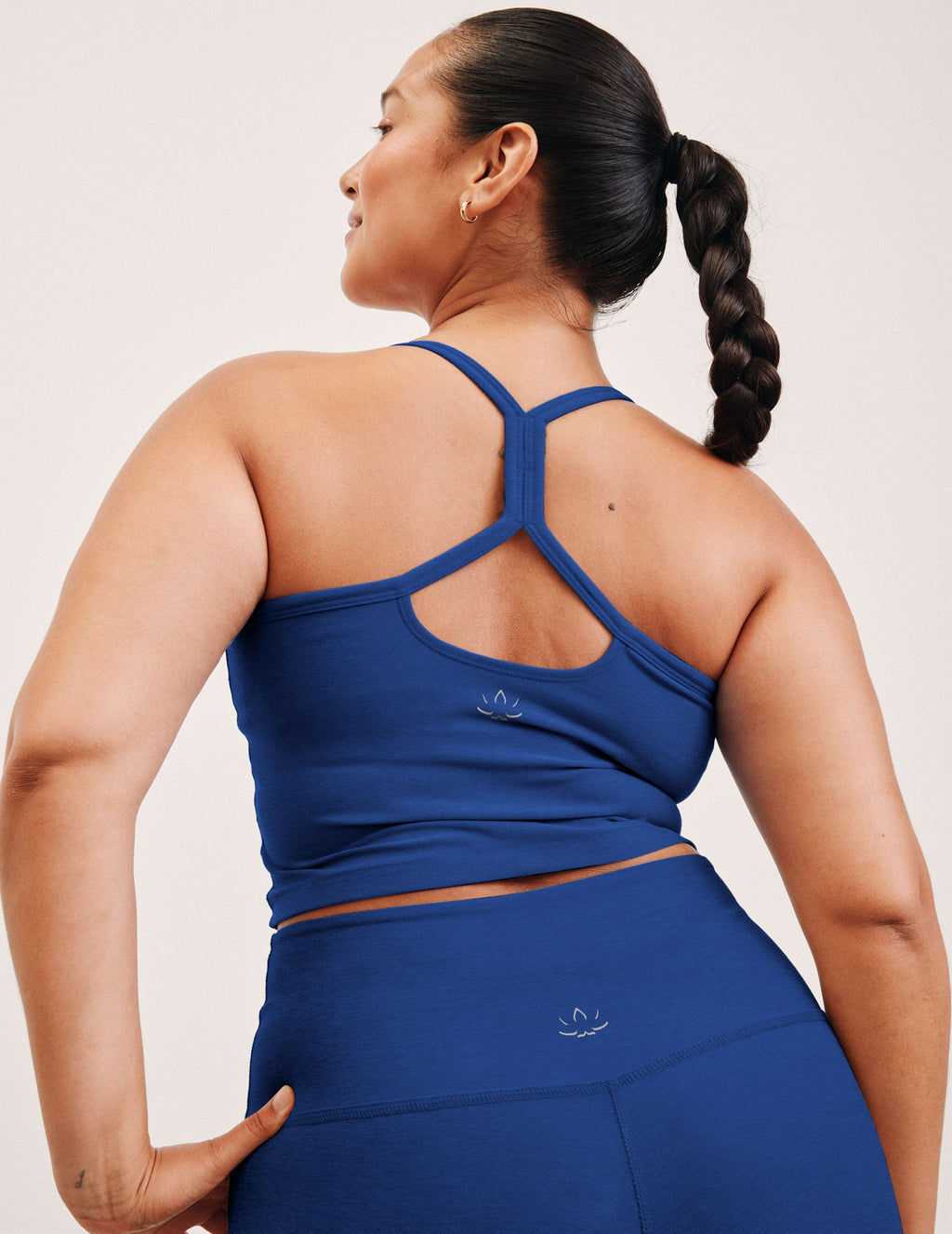 Spacedye? Slim Racerback Cropped Tank