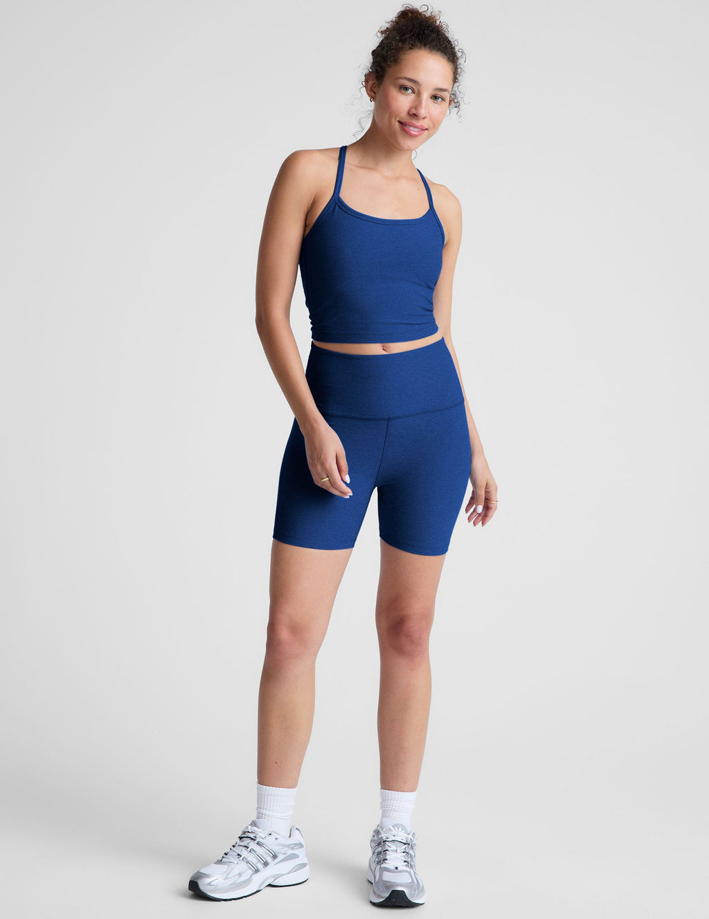 Spacedye? Slim Racerback Cropped Tank