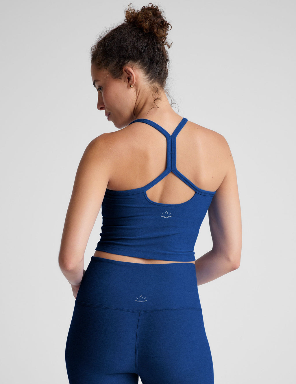 Spacedye? Slim Racerback Cropped Tank