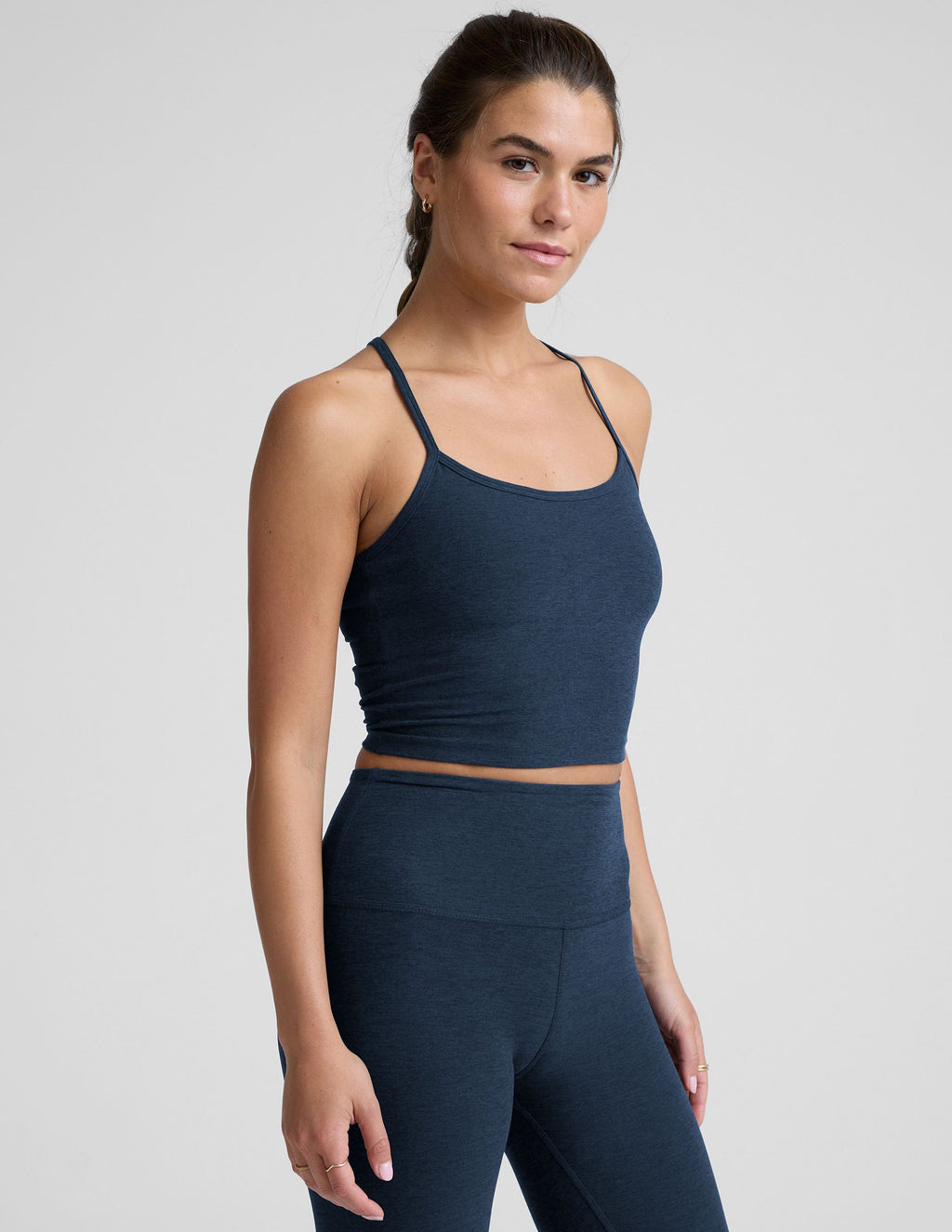 Spacedye? Slim Racerback Cropped Tank