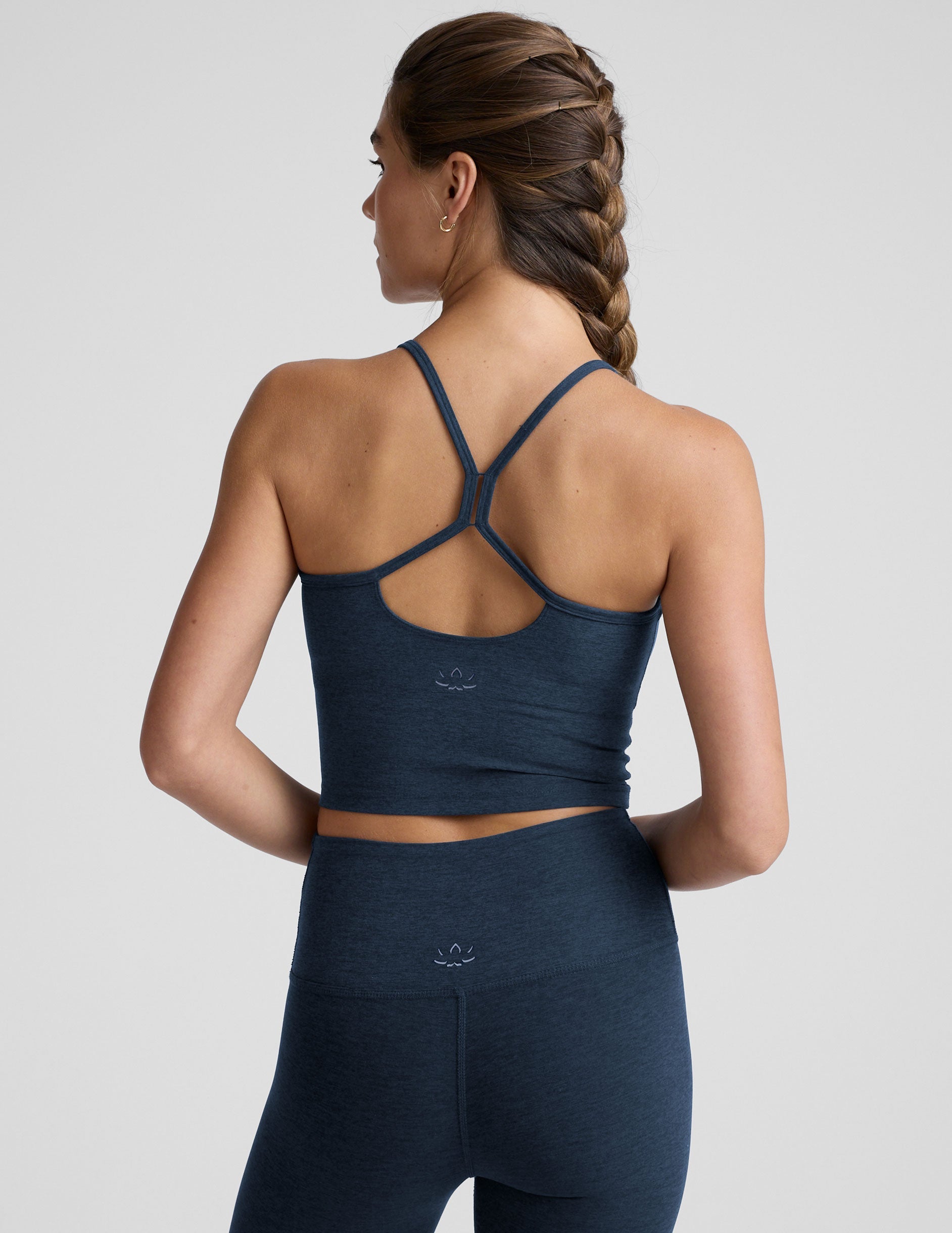 Spacedye? Slim Racerback Cropped Tank