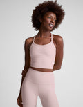 Spacedye? Slim Racerback Cropped Tank
