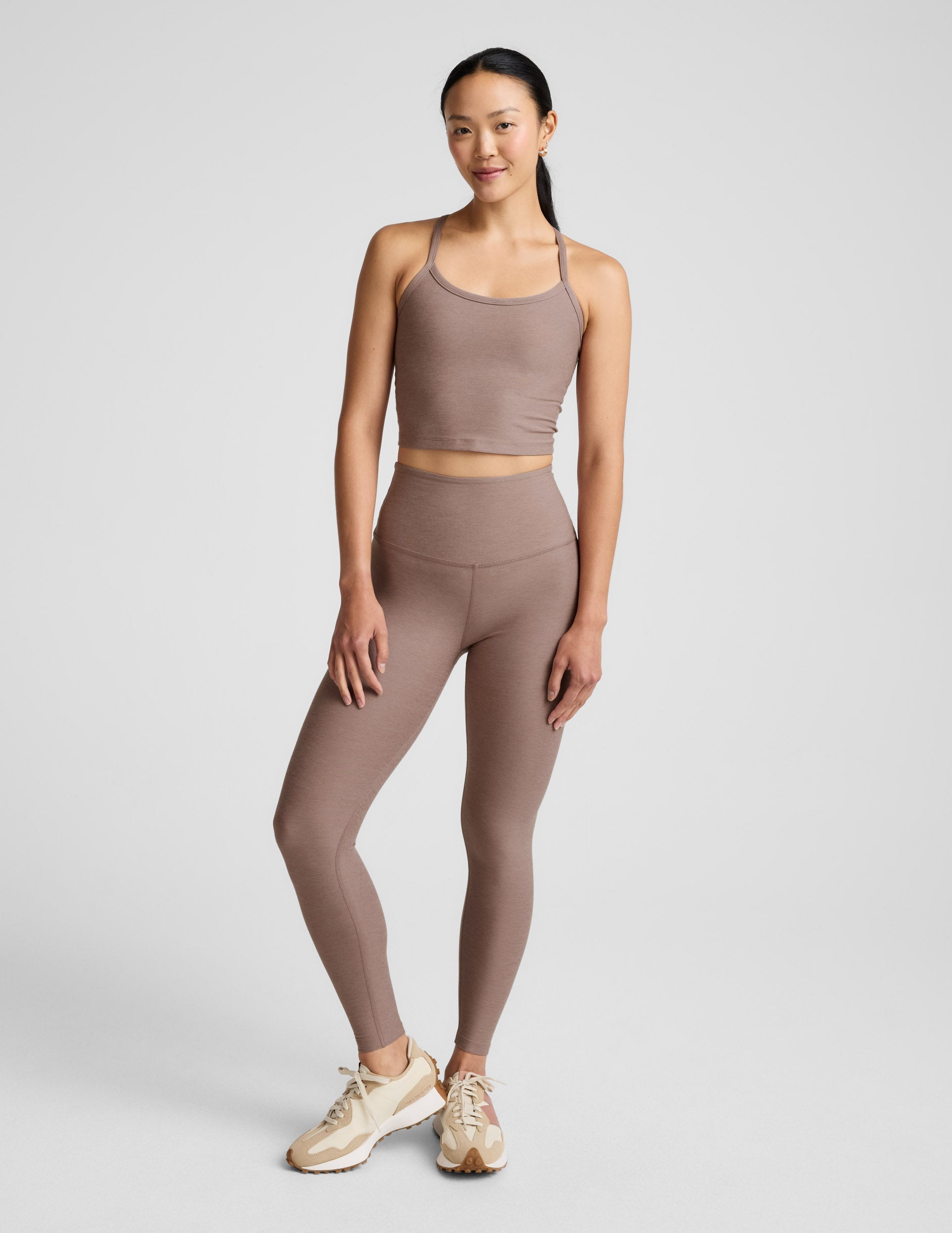Spacedyea?¡é Slim Racerback Cropped Tank