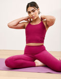 Spacedye? Slim Racerback Cropped Tank