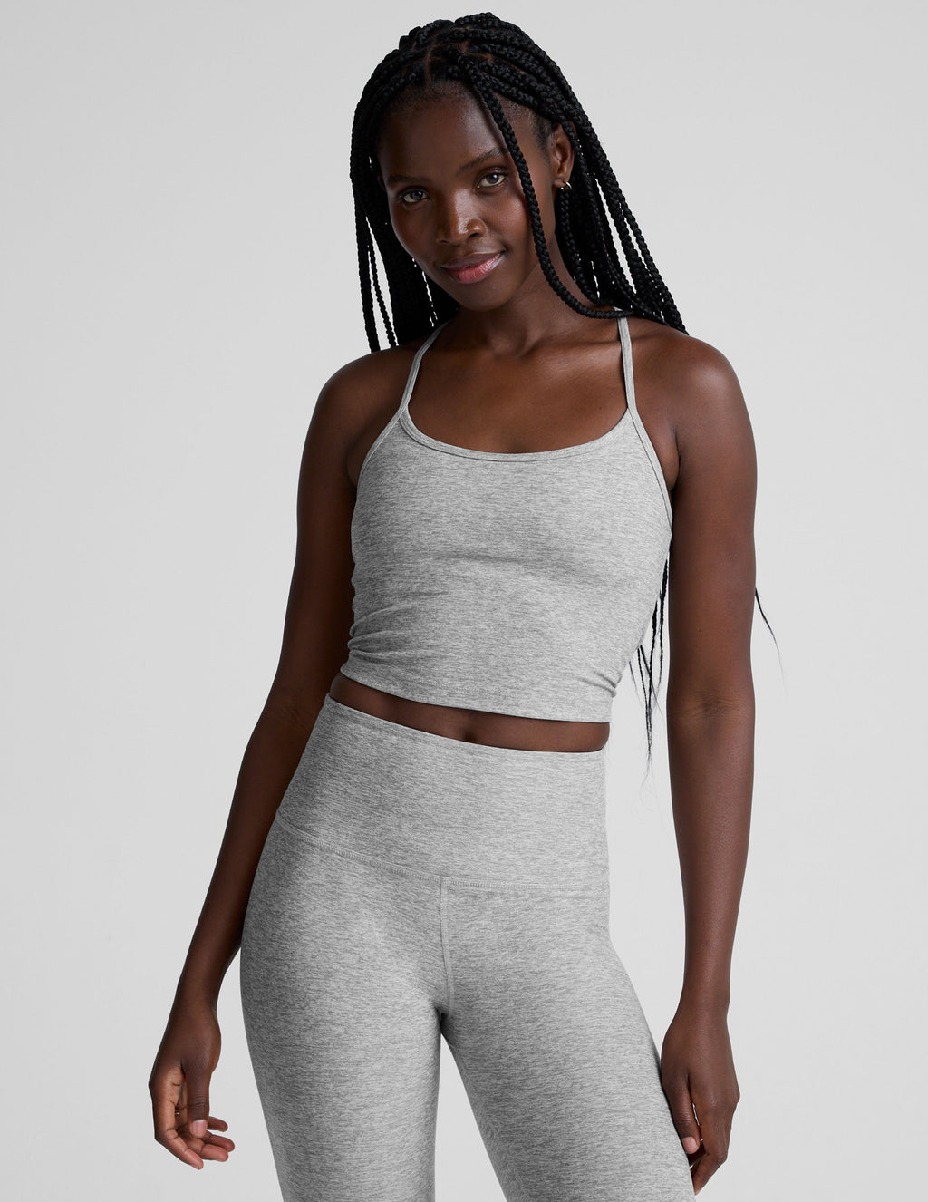 Spacedyea?¡é Slim Racerback Cropped Tank