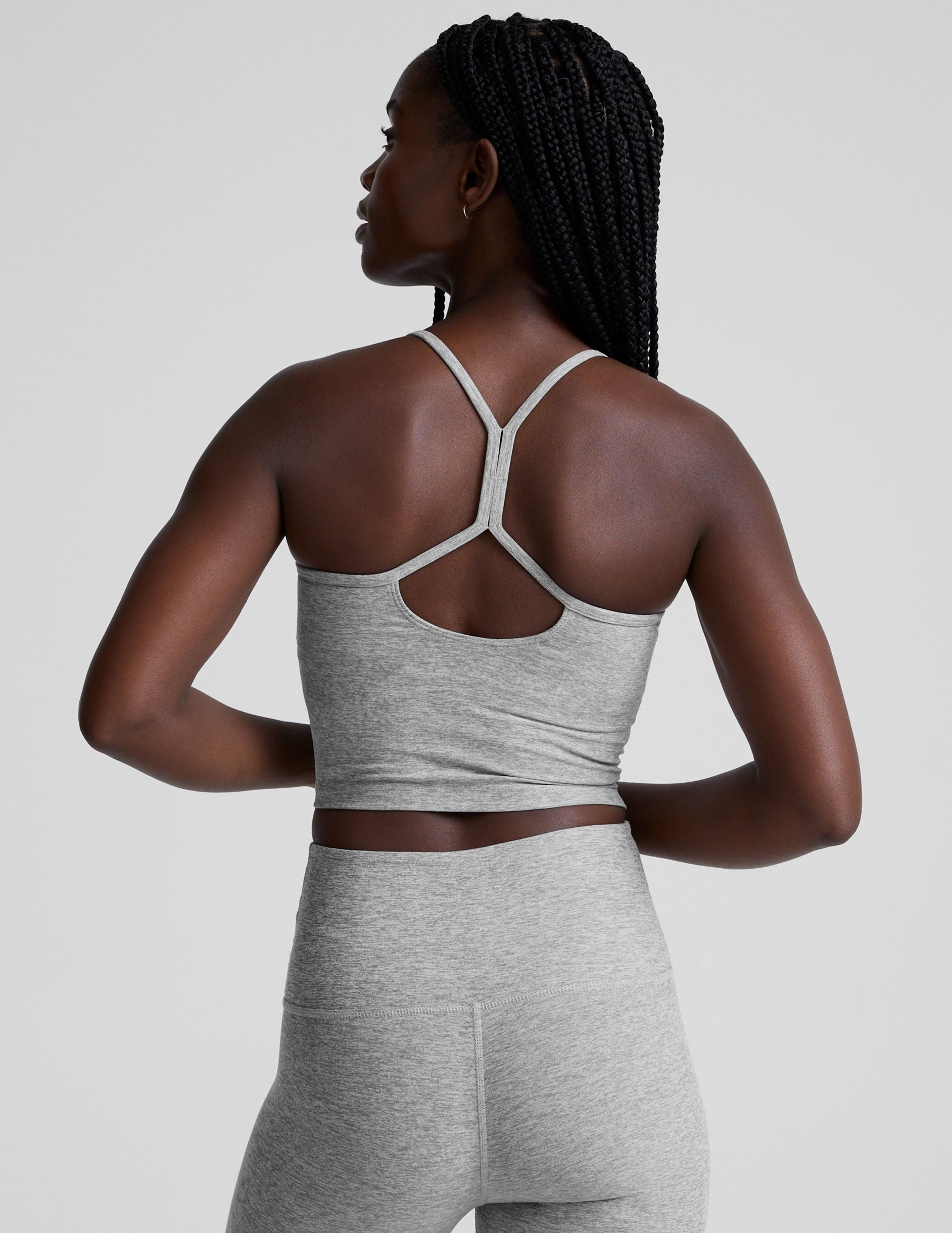 Spacedyea?¡é Slim Racerback Cropped Tank