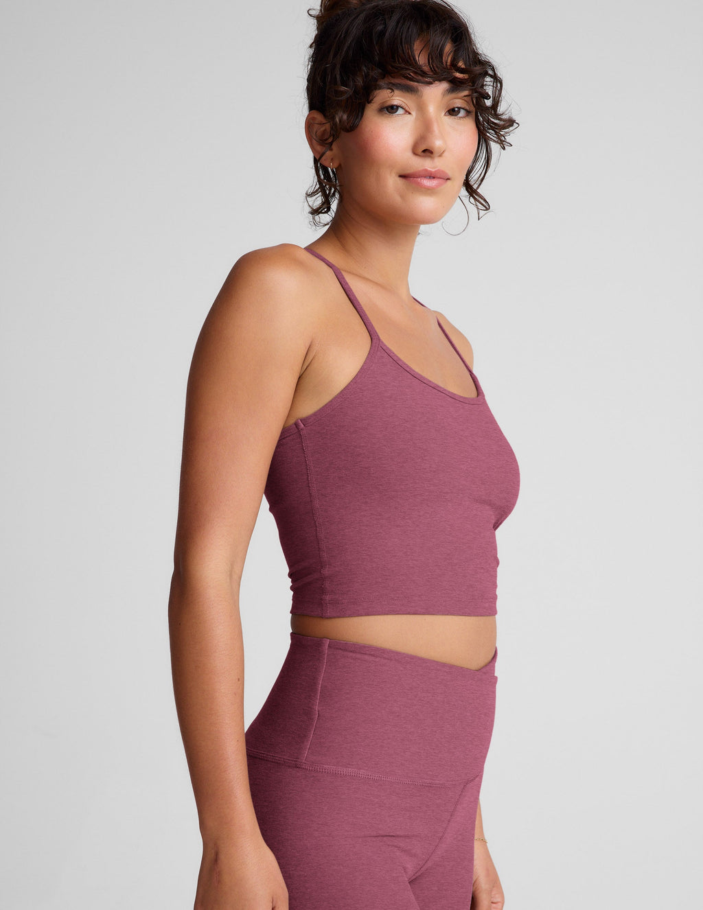 Spacedye? Slim Racerback Cropped Tank