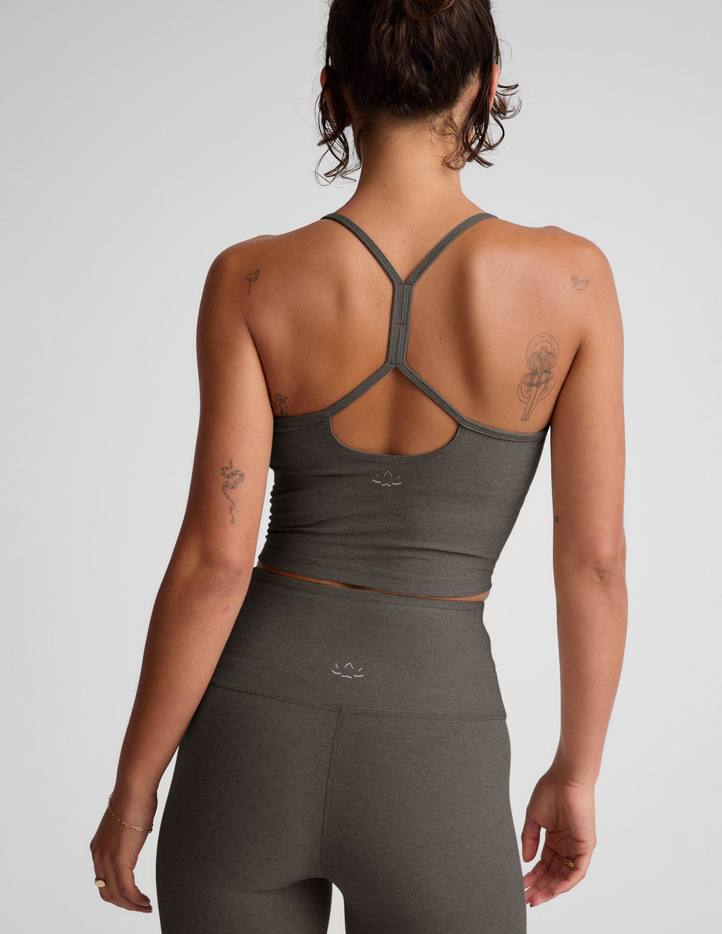 Spacedye? Slim Racerback Cropped Tank
