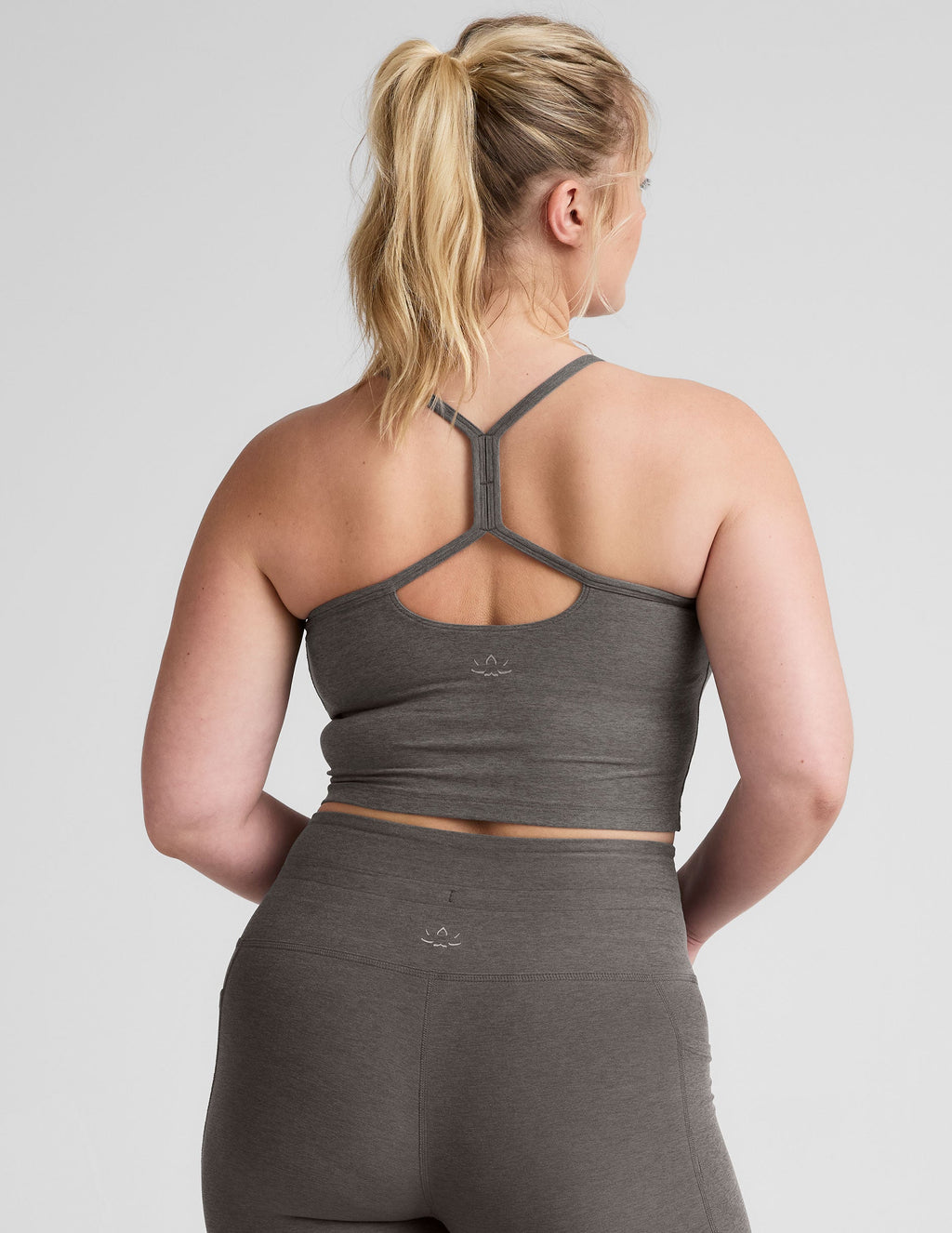 Spacedye? Slim Racerback Cropped Tank