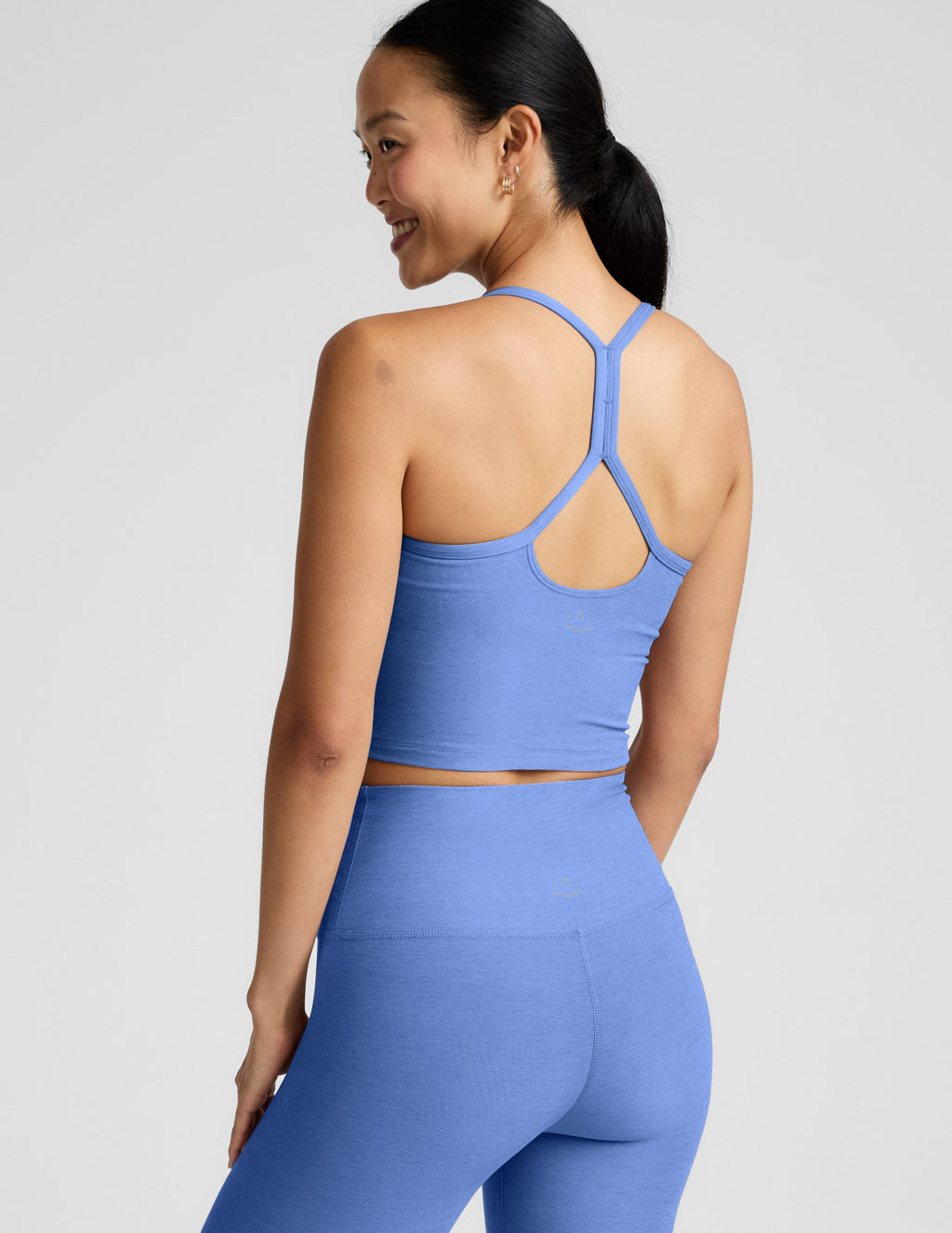 Spacedye? Slim Racerback Cropped Tank