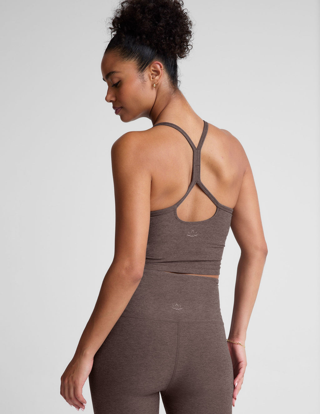 Spacedye? Slim Racerback Cropped Tank