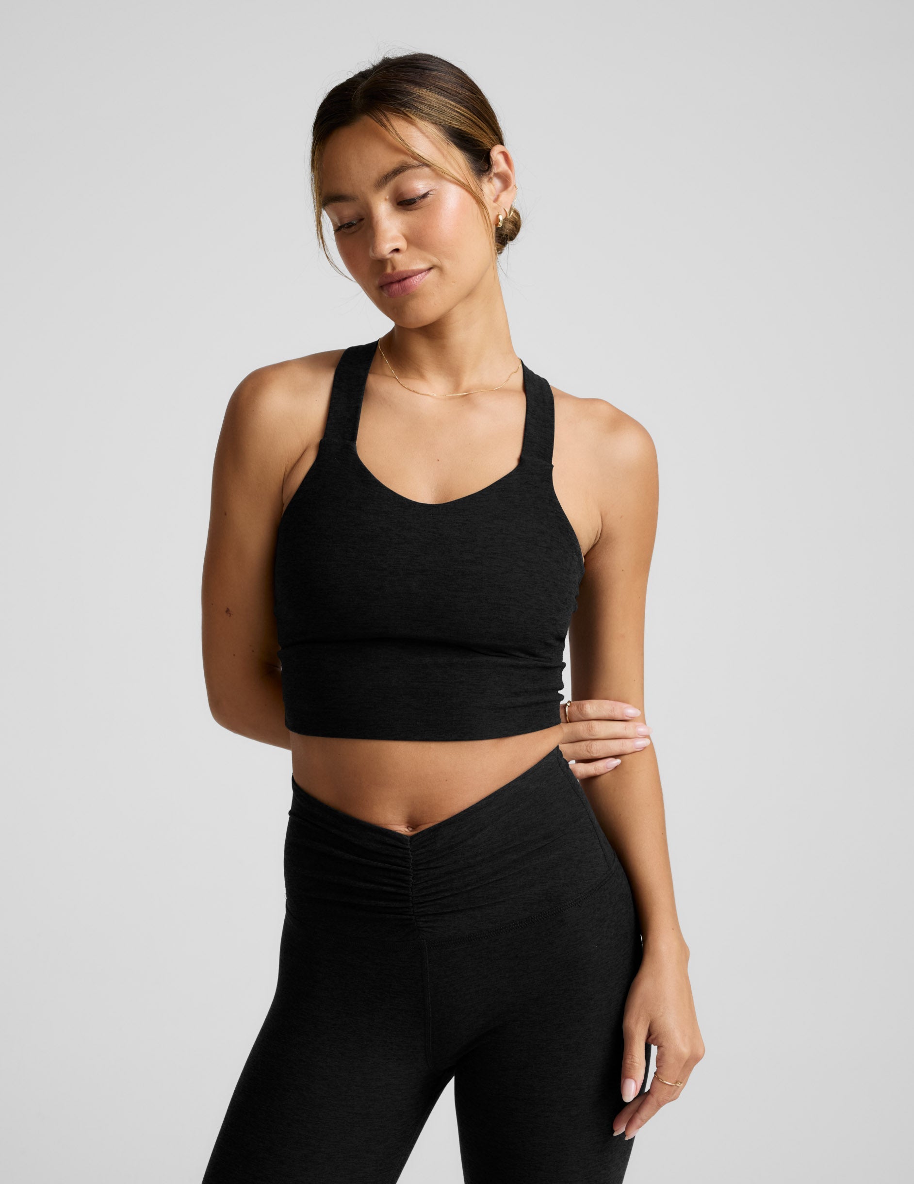 Spacedye? Twist Through Cropped Tank