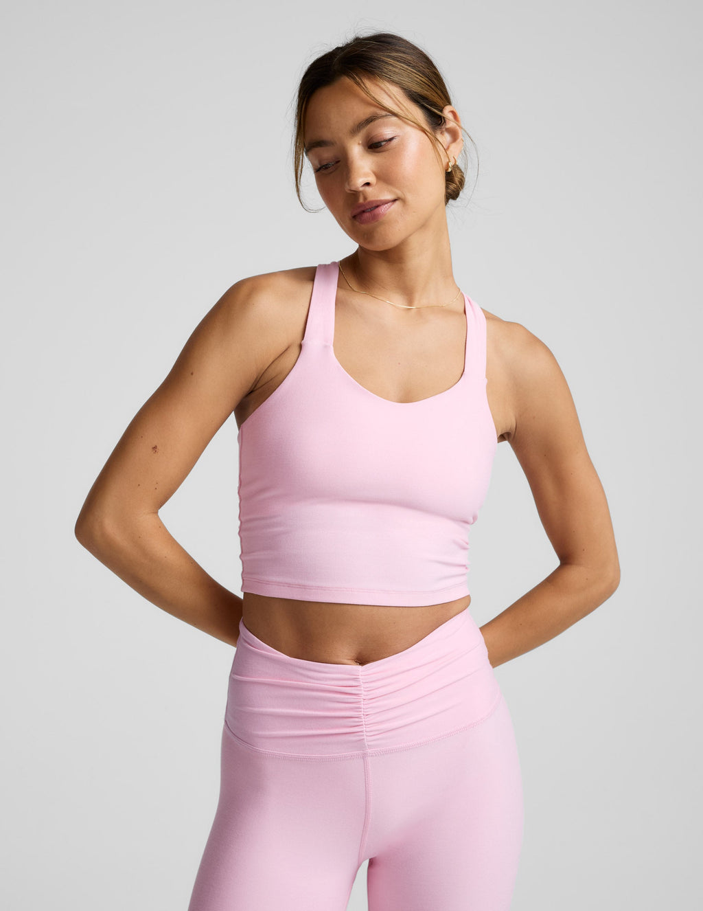 Spacedye? Twist Through Cropped Tank