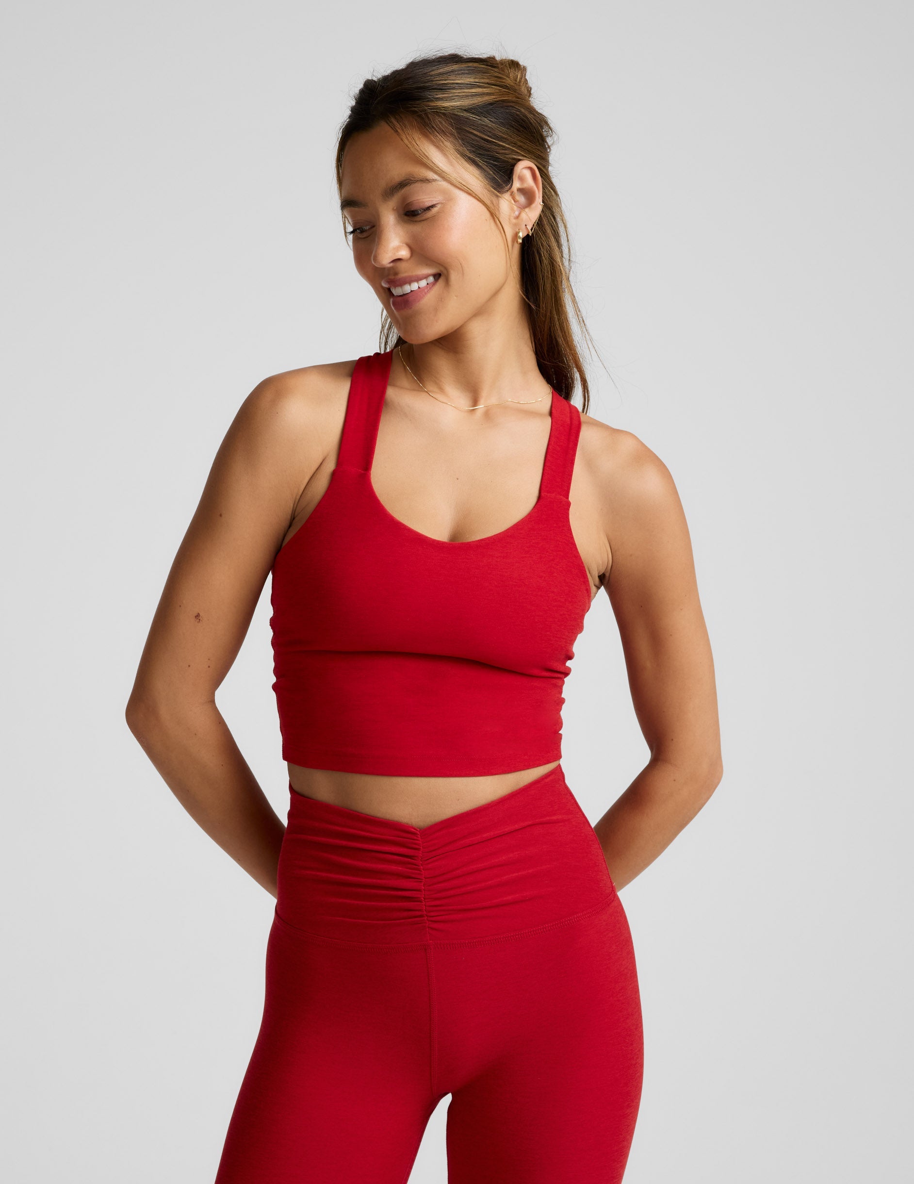 Spacedye? Twist Through Cropped Tank