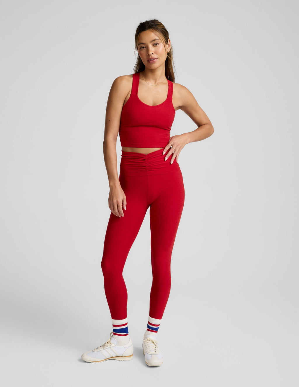 Spacedye? Twist Through Cropped Tank