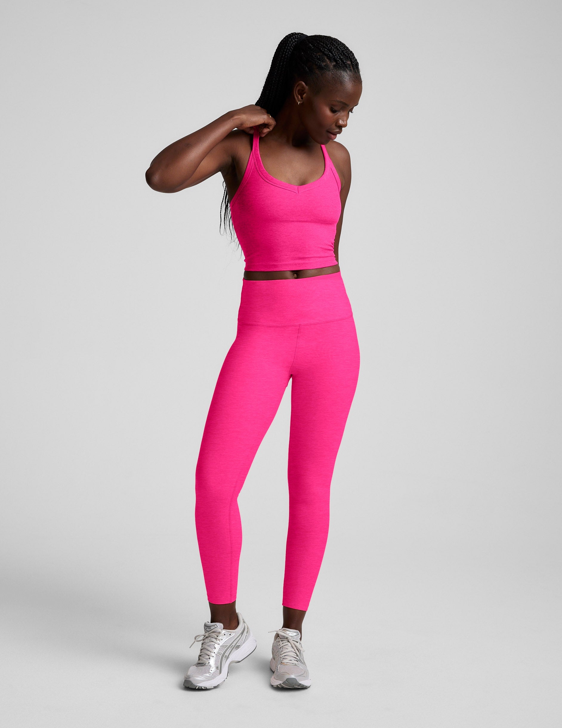 Spacedyeâ„?On The Up Cropped Tank