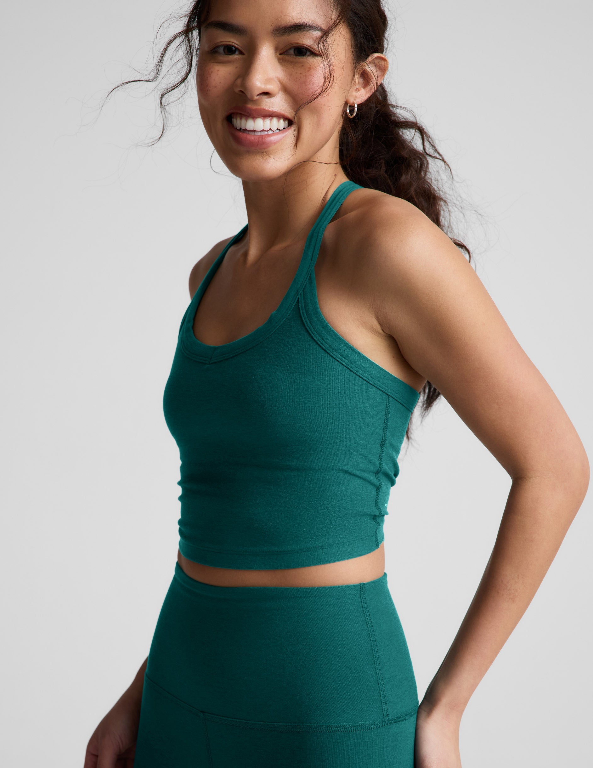 Spacedye? On The Up Cropped Tank