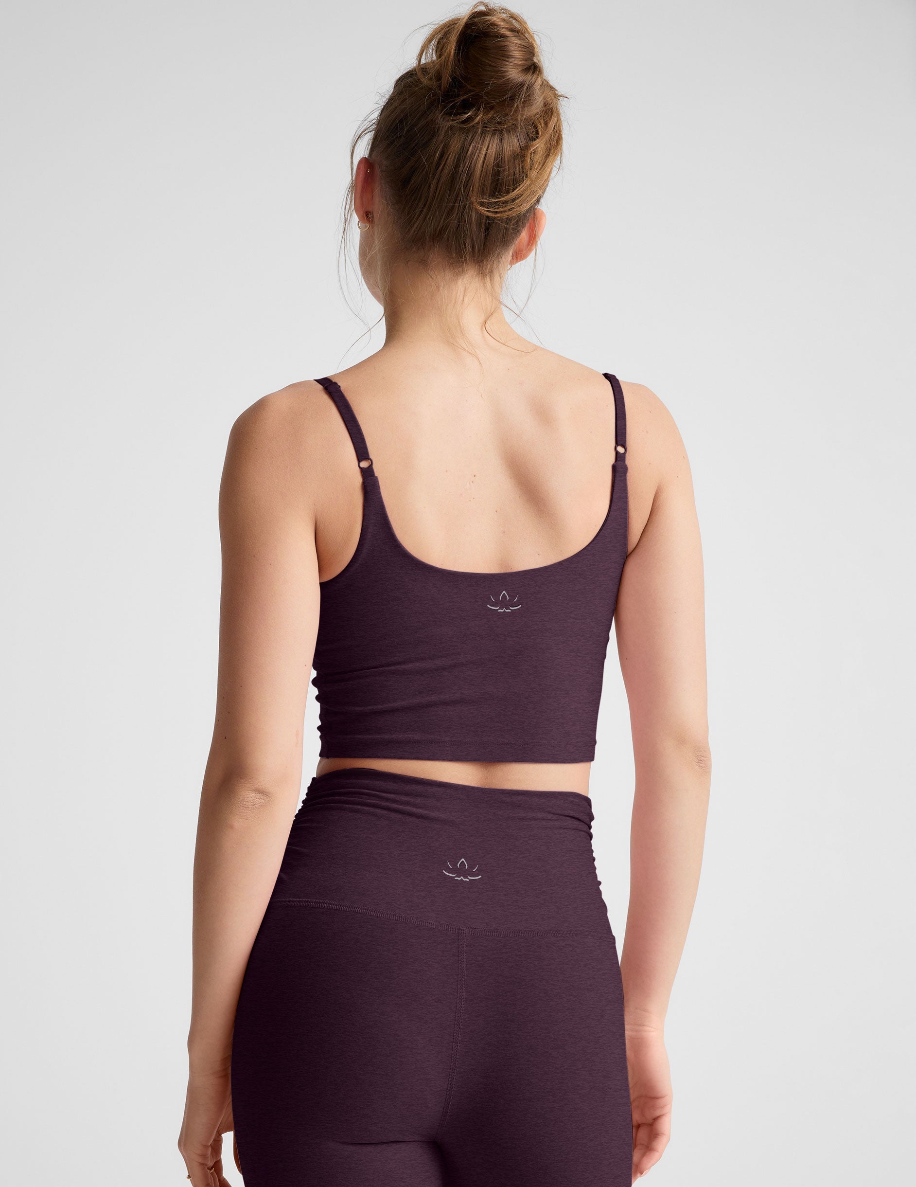 Spacedye? Raise The Barre Shirred Cropped Tank