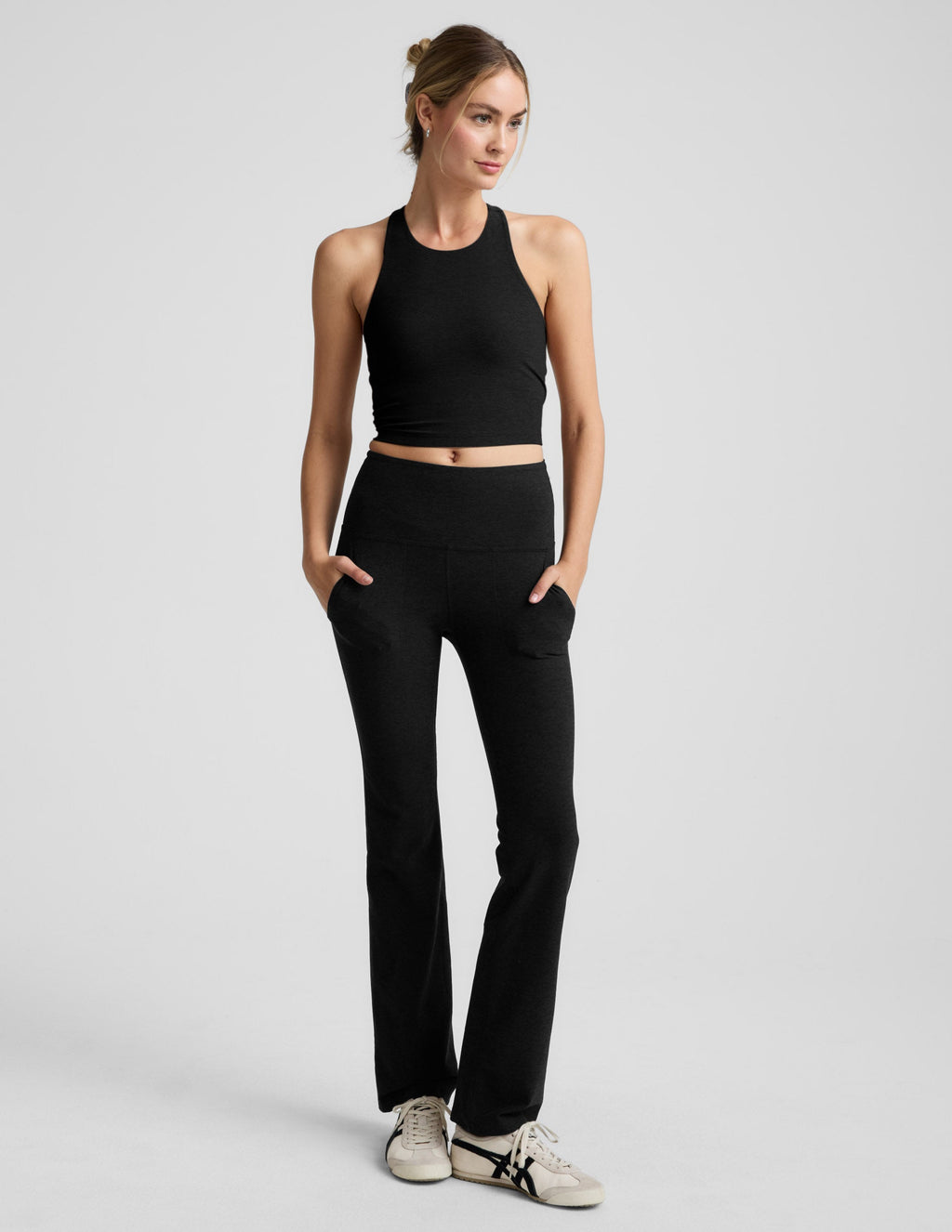 Spacedye? High Neck Cropped Tank