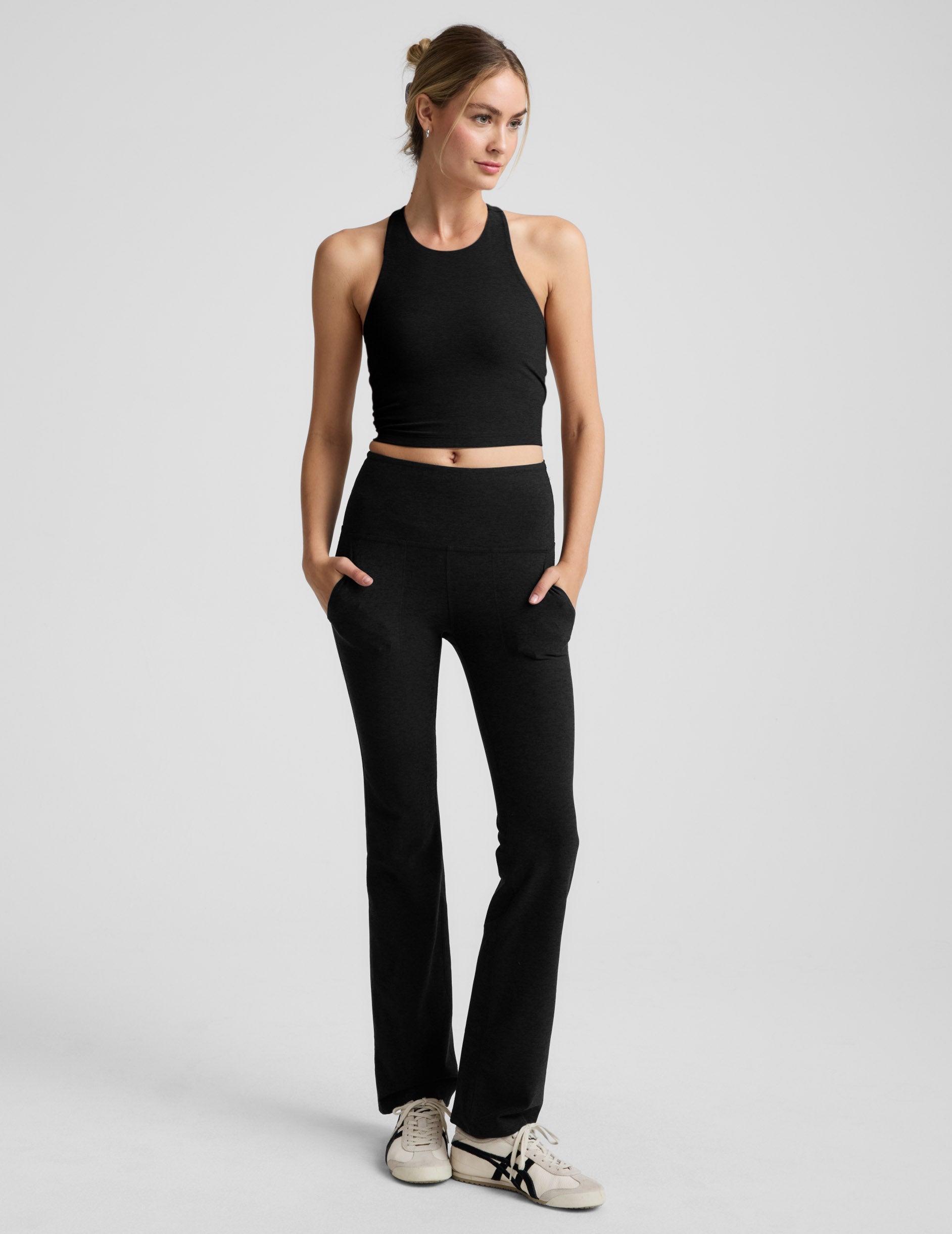 Spacedye? High Neck Cropped Tank