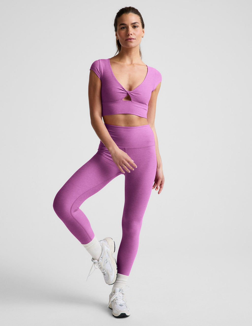 Spacedyeâ„?Get It Twisted Cropped Tee