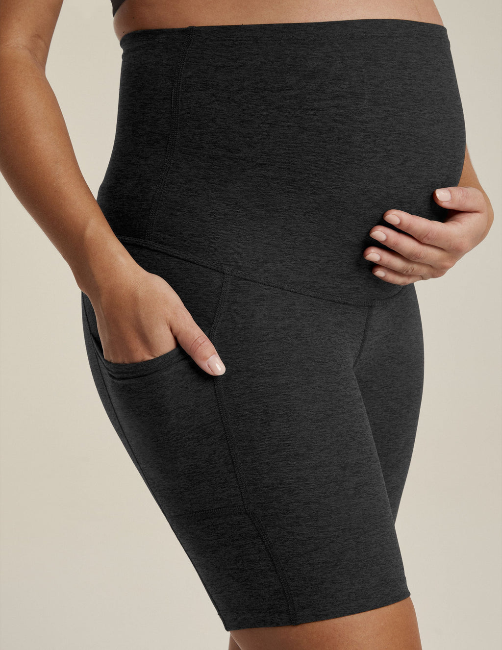 Spacedye? Pockets Forever Maternity Biker Short