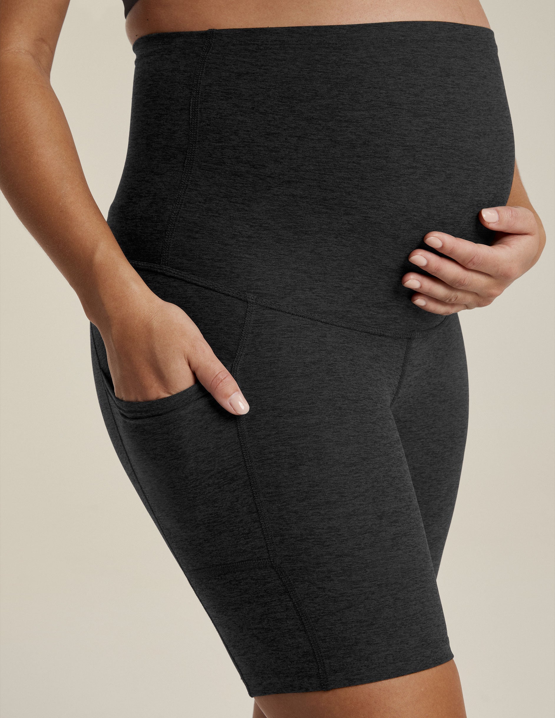 Spacedye? Pockets Forever Maternity Biker Short