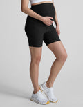 Spacedye? Keep Pace 5  Maternity Pocket Biker Short