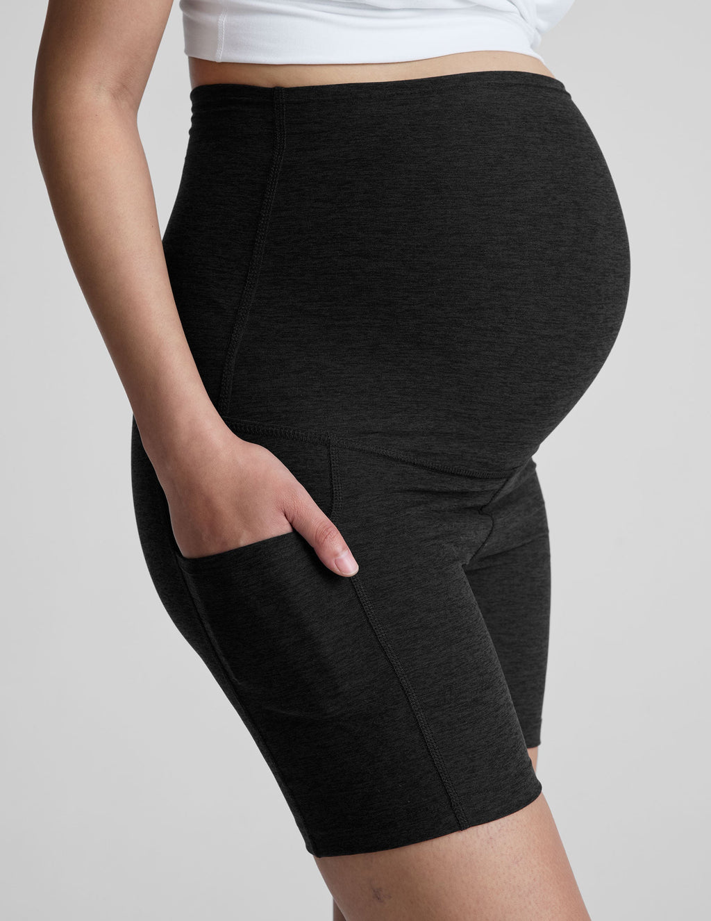 Spacedye? Keep Pace 5  Maternity Pocket Biker Short