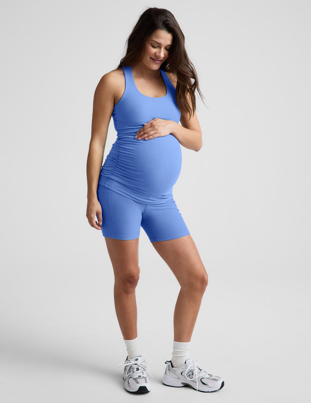 Spacedye? Keep Pace 5  Maternity Pocket Biker Short