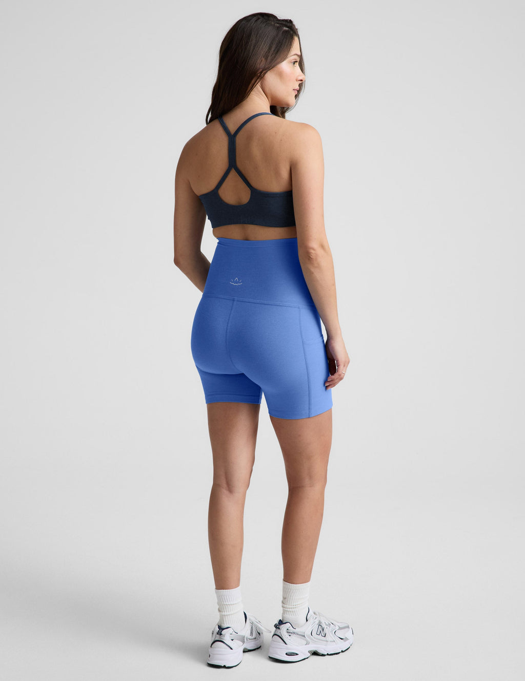 Spacedye? Keep Pace 5  Maternity Pocket Biker Short