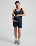 Spacedye? Movin Mama Maternity Biker Jumpsuit