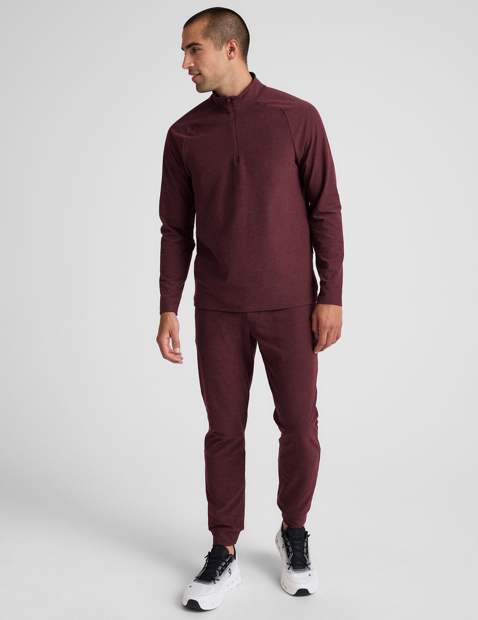 Spacedye? Terrain Men's Quarter Zip Pullover