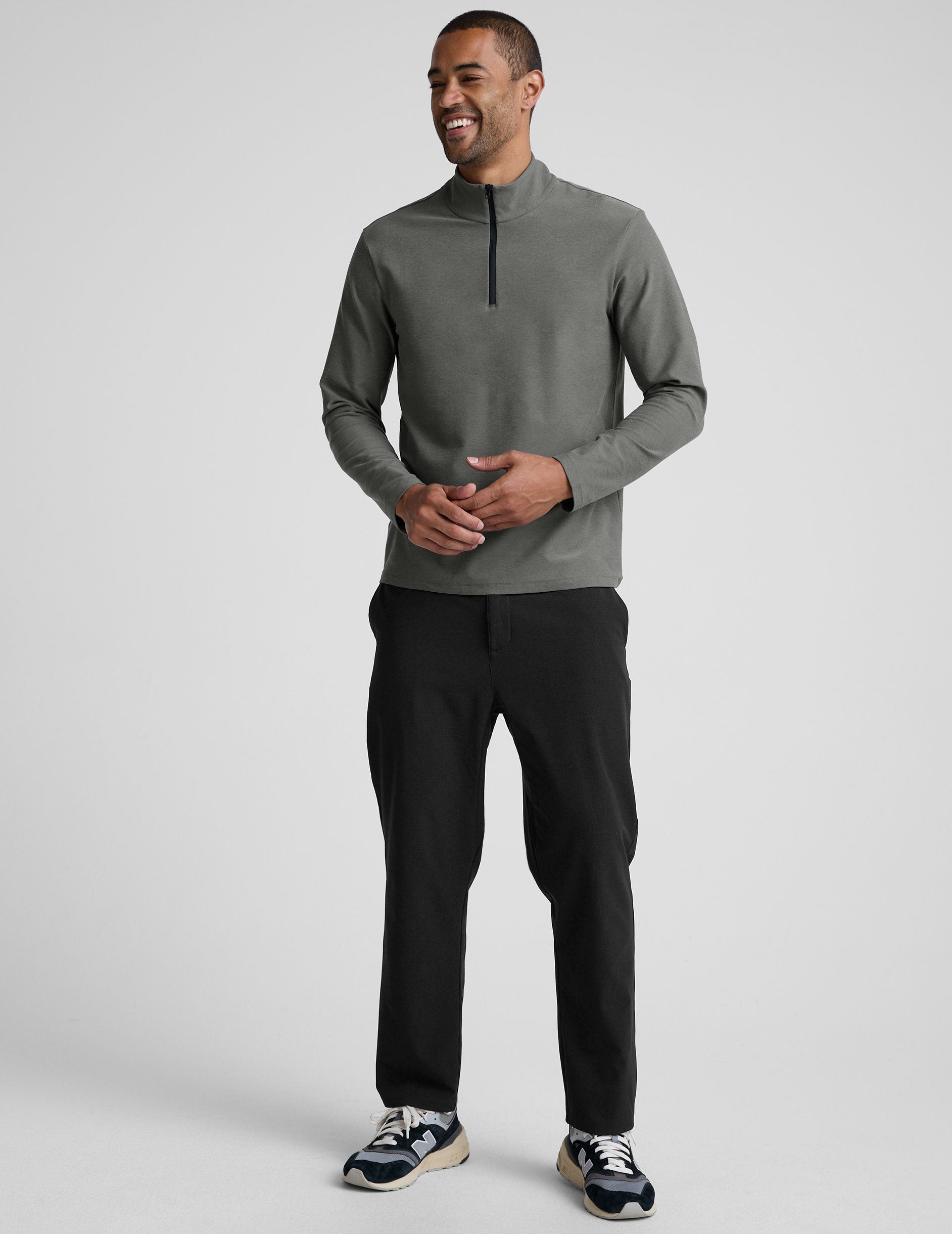 Spacedye? Terrain Men's Quarter Zip Pullover
