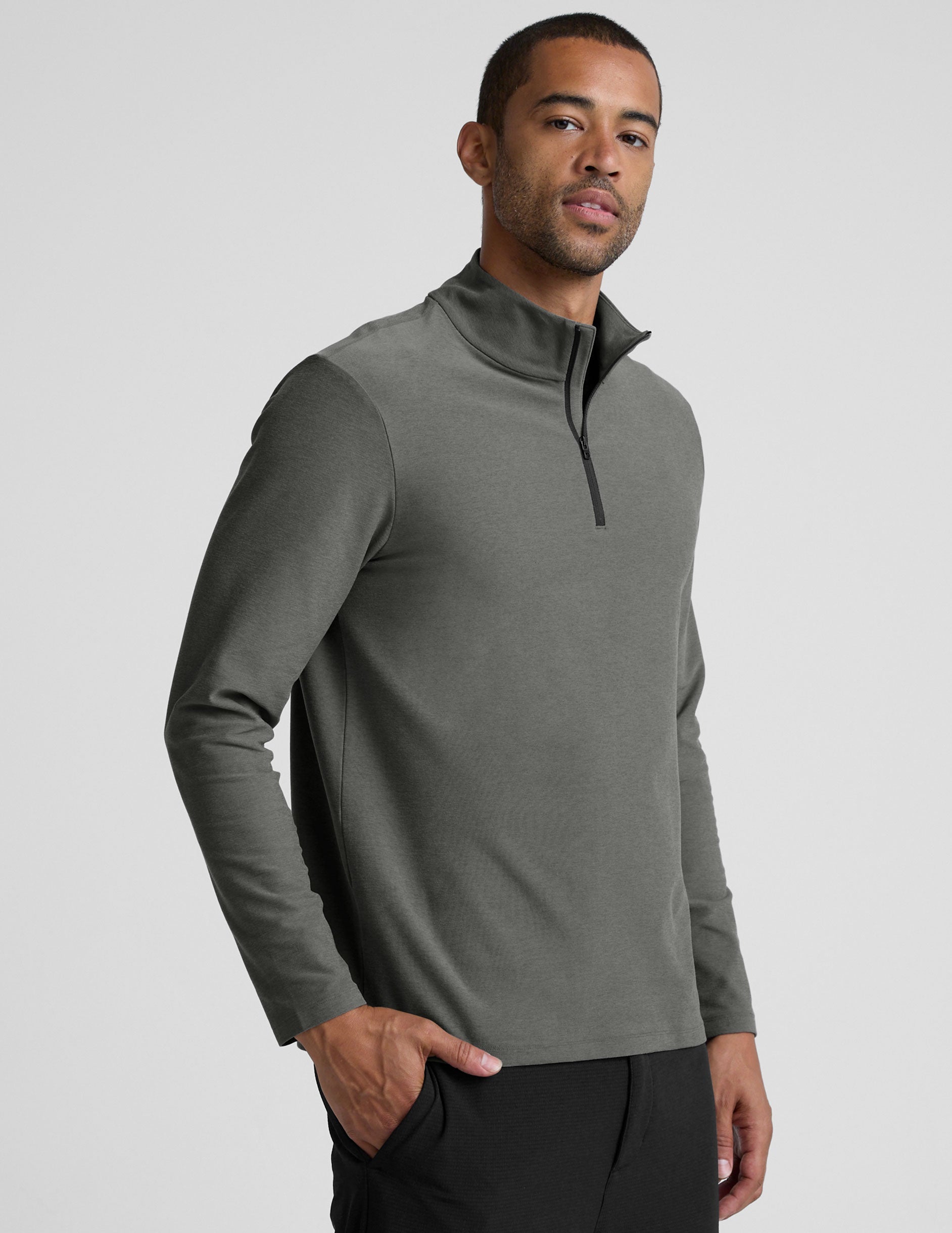 Spacedye? Terrain Men's Quarter Zip Pullover