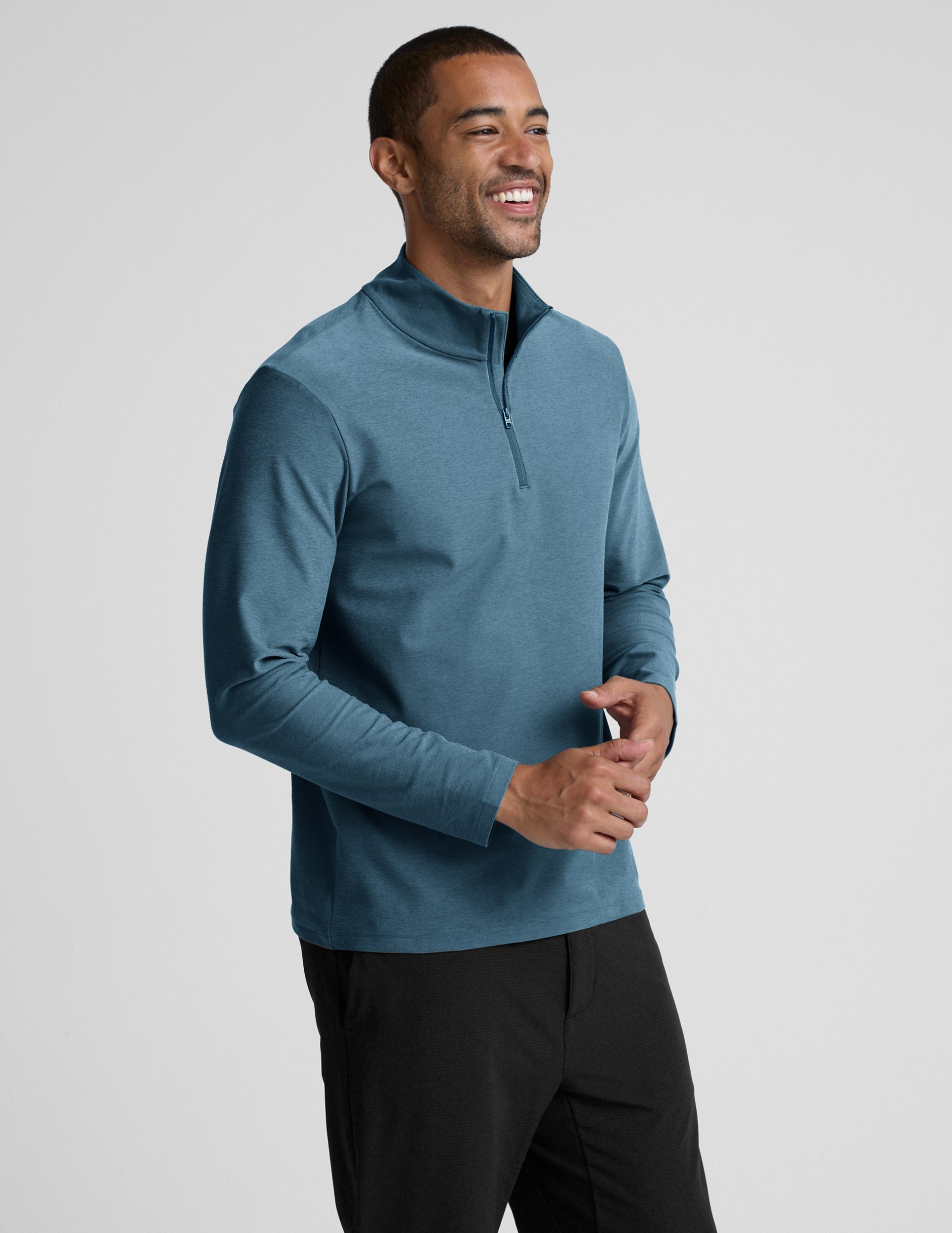 Spacedyea?¡é Terrain Men's Quarter Zip Pullover