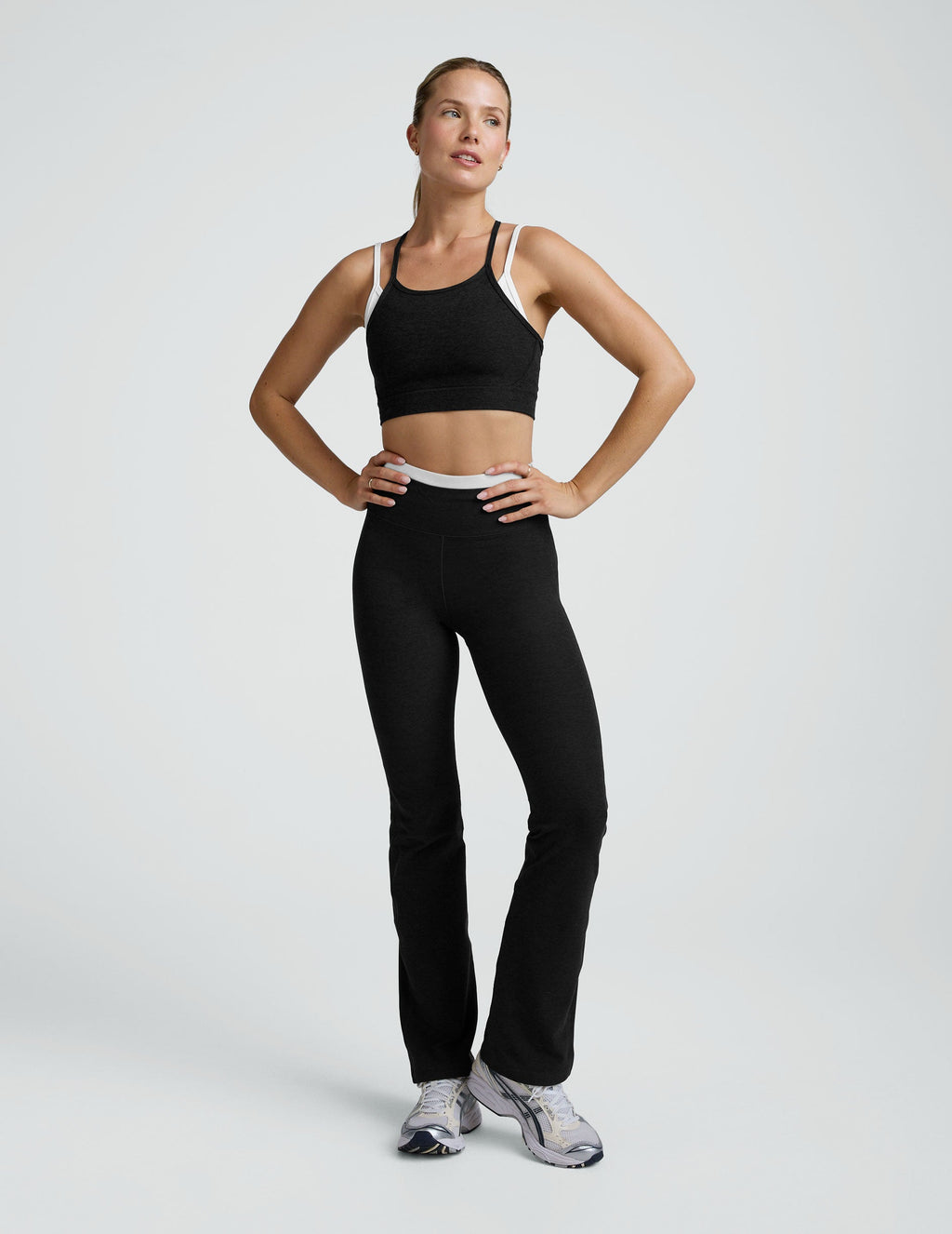 Spacedyeâ„?Layered Long Line Bra