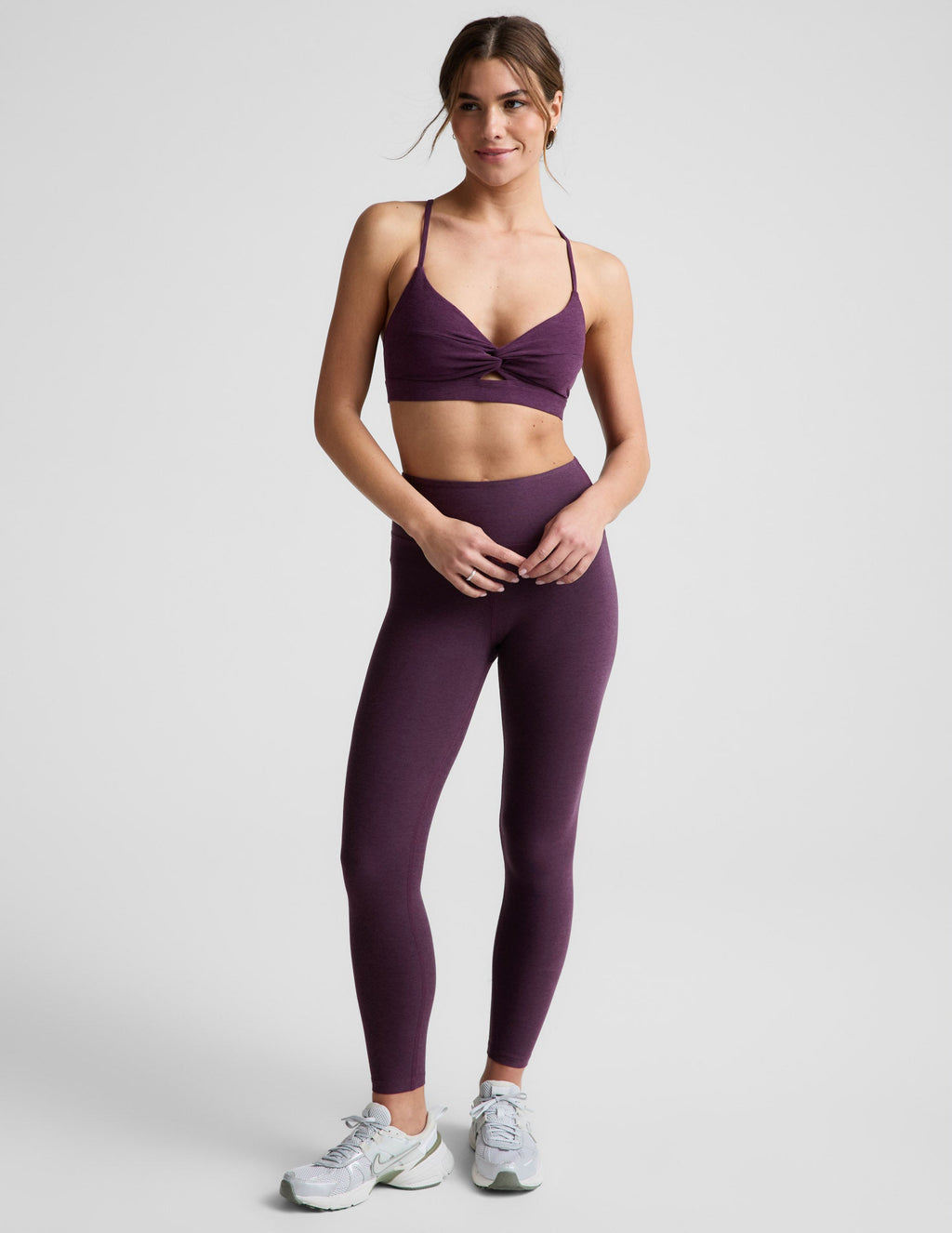 Spacedyeâ„?Twist Front Strappy Bra