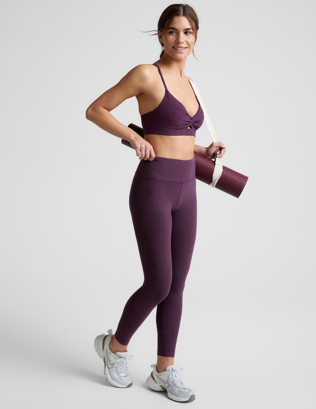 Spacedyeâ„?Twist Front Strappy Bra