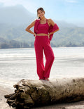 SoftWash Linen Easy Wide Leg Pant 31