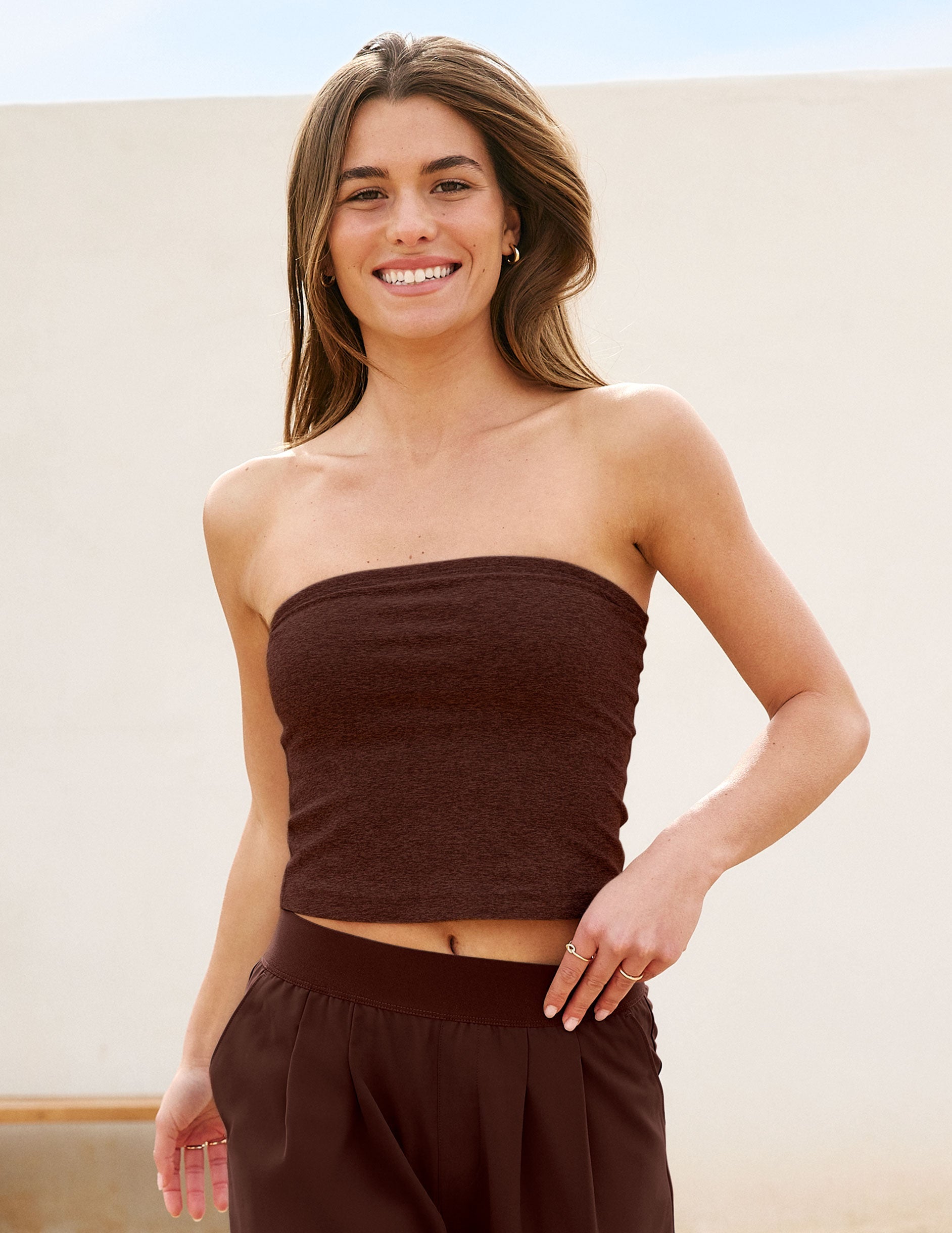 Spacedyeâ„?Strapless Top