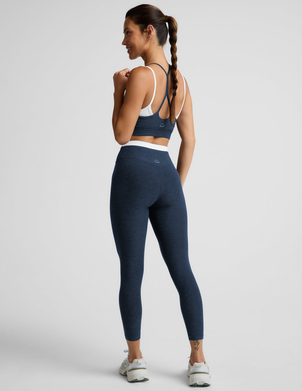 Spacedyeâ„?Layered High Waisted Midi Legging